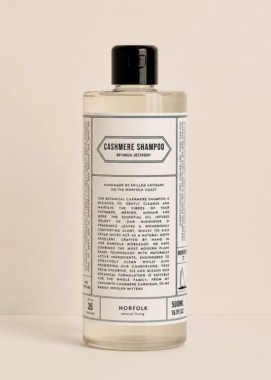 Miella Collection cashmere shampoo for hand-washing knitwear