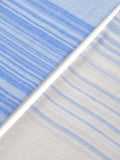 Close-up of the graduated stripe on the Gradient Scarf in Skyline