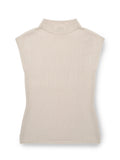 Thalia Top in Blush cashmere, front view